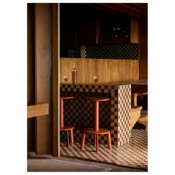 & Tradition Tabouret Massif AV40 75 cm, Anderssen & Voll | Rouge Sale