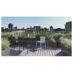 Clearance Petite friture Tabouret Week-end | Noir