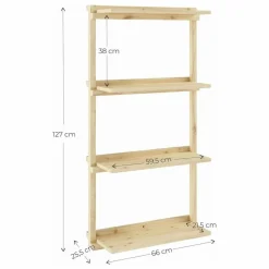 Online Karup Design Étagères Groove 127x66 cm Naturel