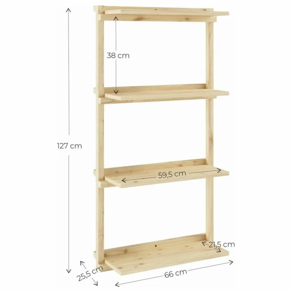 Online Karup Design Étagères Groove 127x66 cm Naturel