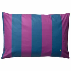 La cerise sur le gâteau Taie d'oreiller à rayures Malo | Violet Online