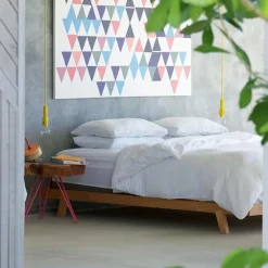 Maison de Vacances Linge De Lit|Taie d'oreiller basic en lin lavé |