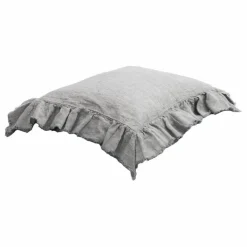 Maison de Vacances Taie d'oreiller Boho en Lin Lavé shaker |