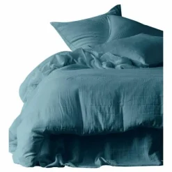 Haomy Linge De Lit|Taie d'oreiller Dili en voile de coton |