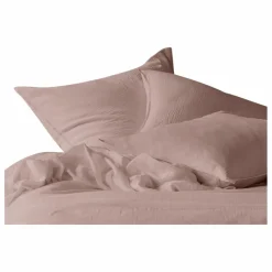 Haomy Taie d'oreiller Dili en voile de coton | Rose poudré Best