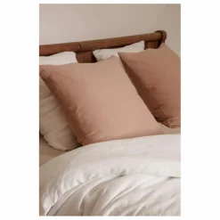 Hot Communauté de biens Taie d'oreiller en lin lavé | Vieux Rose