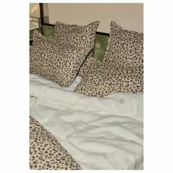 Gabrielle Paris Taie d'oreiller en lin lavé | Léopard New