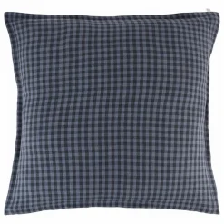 Sale Gabrielle Paris Taie d'oreiller en lin lavé | Vichy Marine