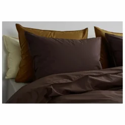 Enfant Suite 702 Taie d'oreiller en percale organique - Coffee Brown |