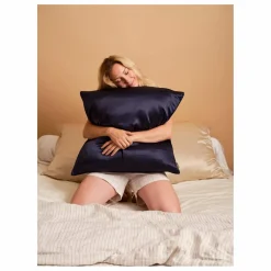 Femme Emily's Pillow Linge De Lit|Soins Des Cheveux|Taie d'oreiller en soie de mûrier |