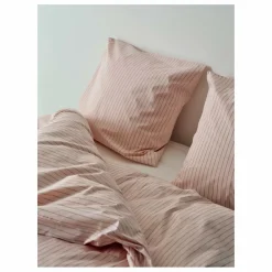 Online Hay Taie d'oreiller Fineline | Rose pâle