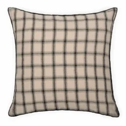 Le Monde Sauvage Taie d'oreiller Highlands en lin lavé | Beige rosé New