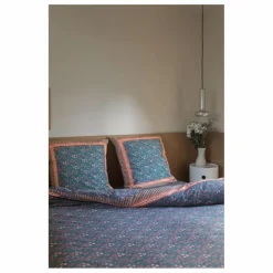 Louise Misha Taie d'oreiller Valerie en coton bio | Bleu Best