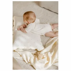 Soft Spot Taies d'oreiller Ribbon en coton bio - Set de 2 | Ecru Discount