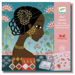 Djeco Tampons Motifs et parures