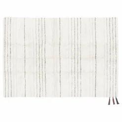 Lorena Canals Tapis Arona en laine | Blanc coton Best