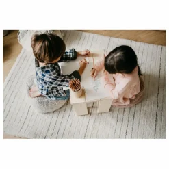 Lorena Canals Tapis Arona en laine | Blanc coton Best