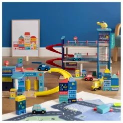 Moulin Roty Tapis Avenue du Moulin Multicolore