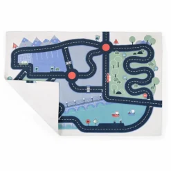 Moulin Roty Tapis Avenue du Moulin Multicolore