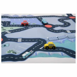 Moulin Roty Tapis Avenue du Moulin Multicolore