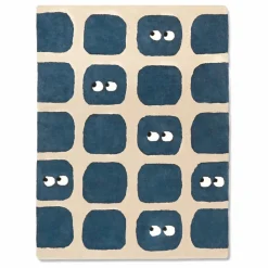 Bleuu-studio Tapis Bidules | Bleu marine