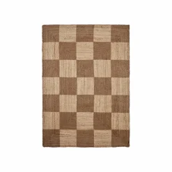 Oyoy Tapis Chess en jute |