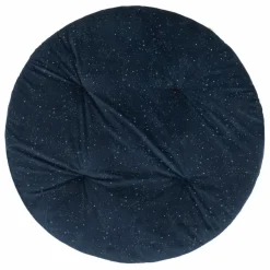 Discount Nobodinoz Tapis de jeu Fluffy en velours | Bleu nuit