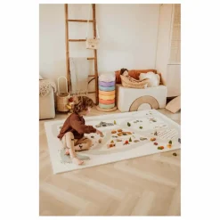Play and Go Tapis de jeu modulable Tiloo - Ferme Multicolore New