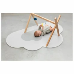 Quut Tapis de jeu pliable Nuage | Gris perle Outlet