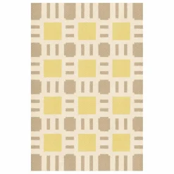 Layered Tapis en jute Late Breakfast, Evelina Kroon |