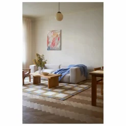 Layered Tapis en jute Late Breakfast, Evelina Kroon | Beige foncé Hot