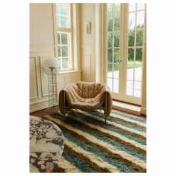 Layered Tapis en laine Arable Land, Evelina Kroon |