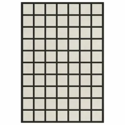 Layered Tapis en laine Avenue | Blanc Sale