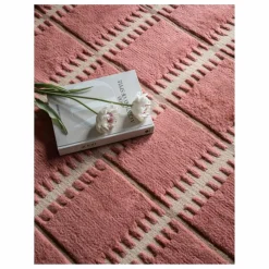 Layered Tapis en Laine Lilly | Rose Best