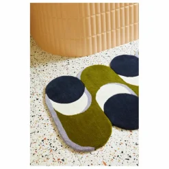 Mapoésie Tapis en laine Nymphe | Vert kaki Best