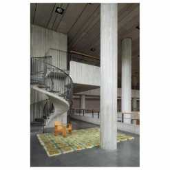 Outlet Layered Tapis en laine Pergola, Evelina Kroon | Jaune moutarde