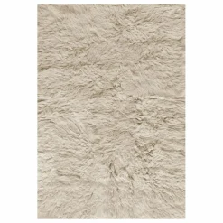 New Layered Tapis en laine Shaggy | Beige