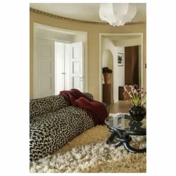 New Layered Tapis en laine Shaggy | Beige