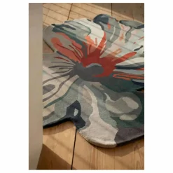 Nanimarquina Tapis Flora Bloom 4 | Gris Hot