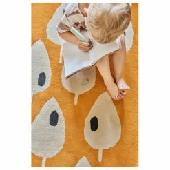 Bleuu-studio Tapis Forêt | Abricot