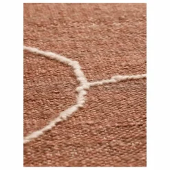 Ferm Living Tapis Gesso | Terracotta New