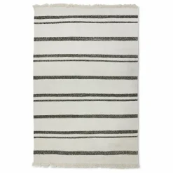 Clearance HKliving Tapis kelim rayé | Crème