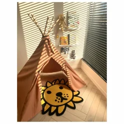 Enfant Maison Deux Tapis|Tapis Enfant|Tapis Lion Miffy |