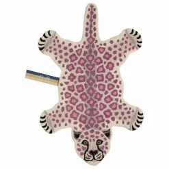 Enfant Doing Goods Tapis léopard Lilly | Lilas