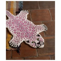 Enfant Doing Goods Tapis léopard Lilly | Lilas
