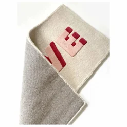 Discount Maison Deux Tapis Love en laine | Rose