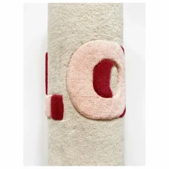 Discount Maison Deux Tapis Love en laine | Rose