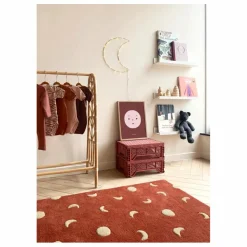 Enfant Maison Deux Tapis Lunes en laine |