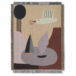 Sale Ferm Living Kids Tapis mural Bird Multicolore