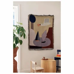 Sale Ferm Living Kids Tapis mural Bird Multicolore